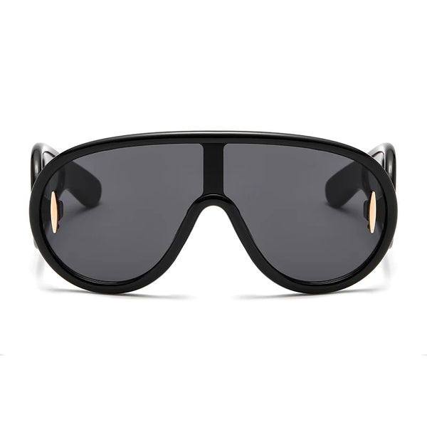 Chic Black Oversized Sunglasses