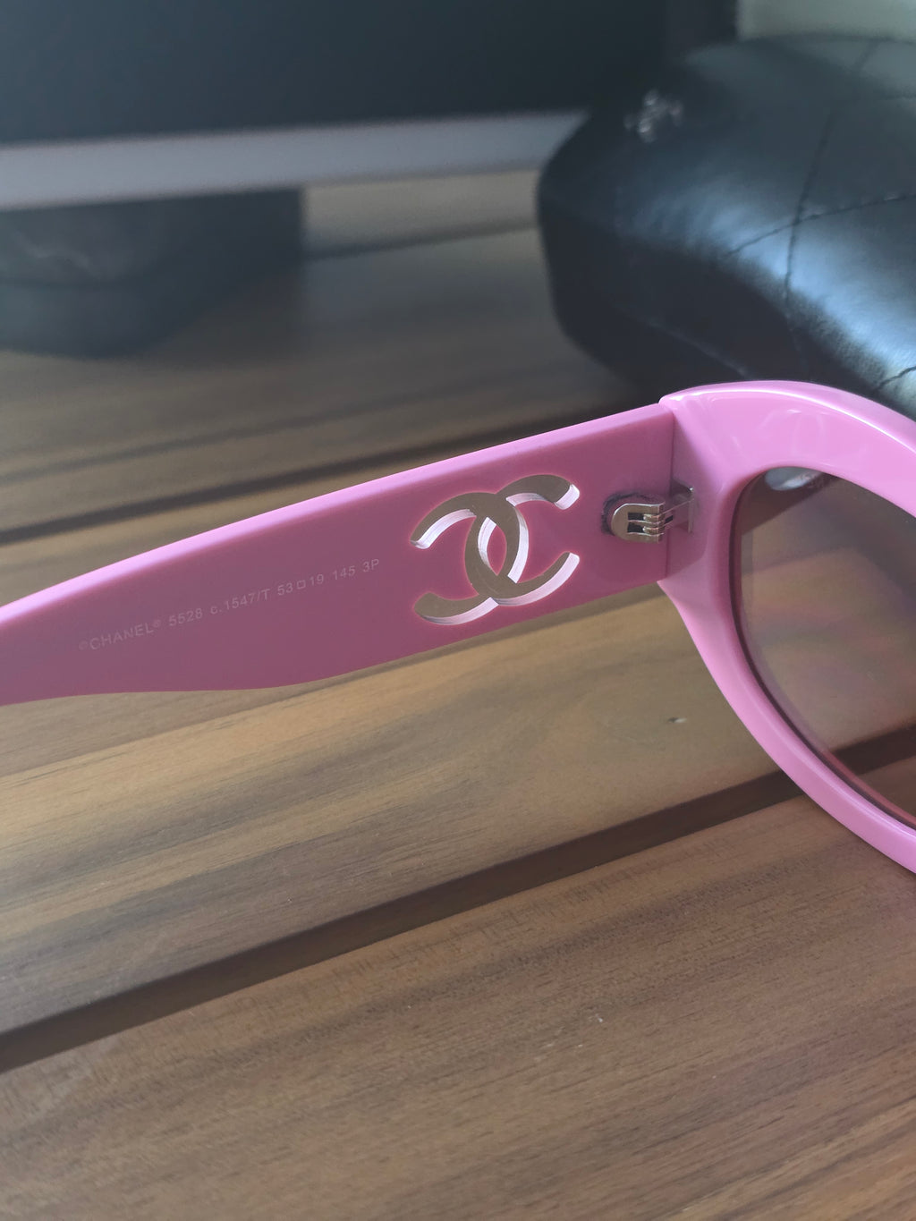 Pink Oval Sunglasses