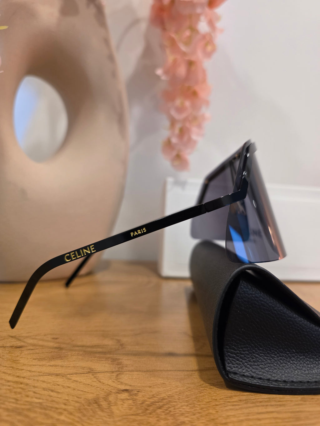 Morning Black Shield Sunglasses