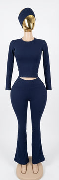 Blue Lounge 3 Piece Set