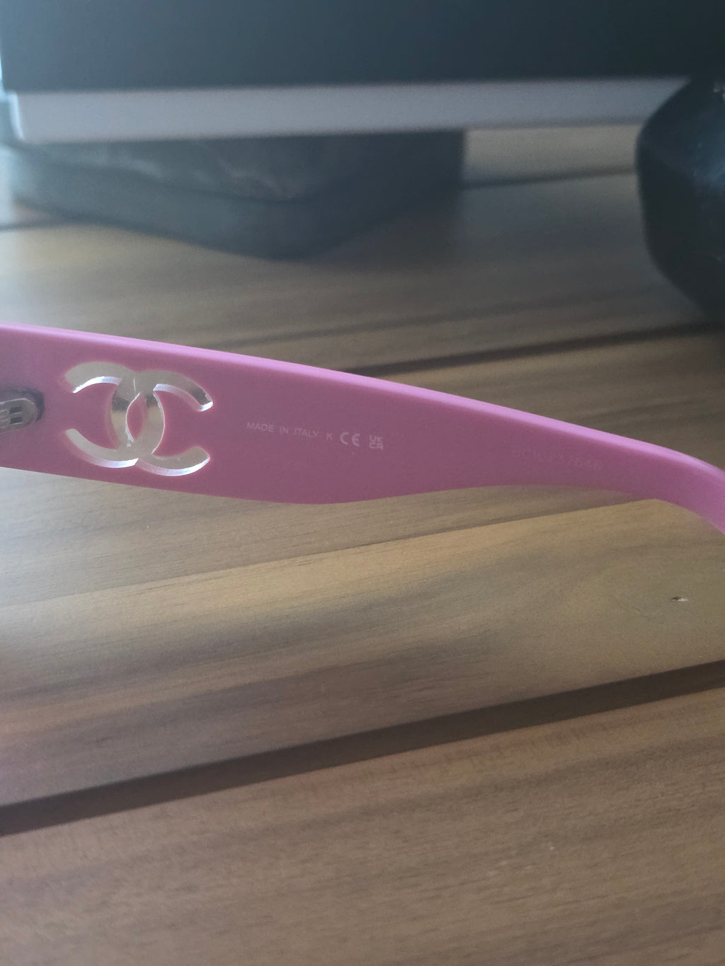 Pink Oval Sunglasses
