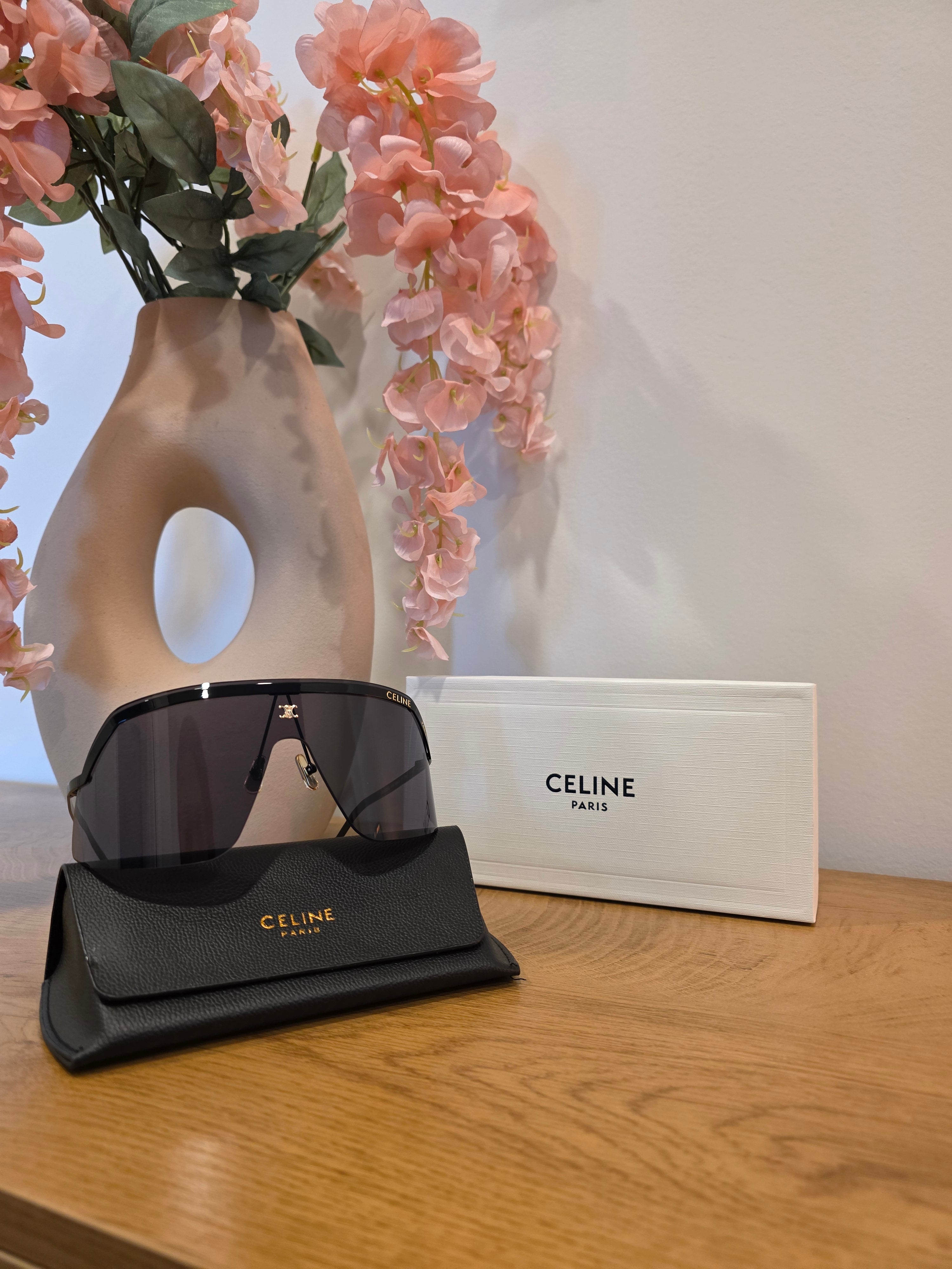 Morning Black Shield Sunglasses